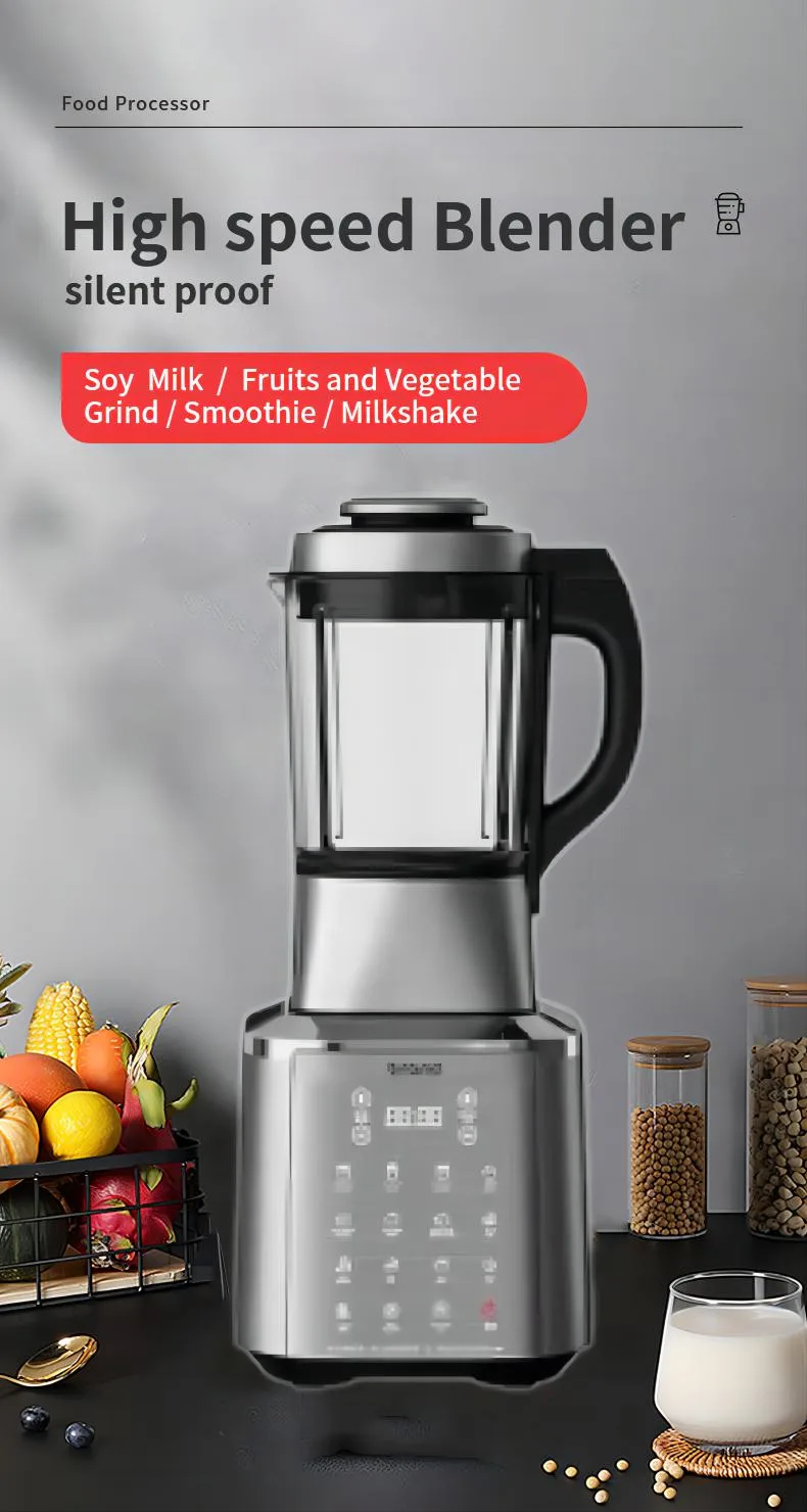1.75L Heating Blender with Glass Jar