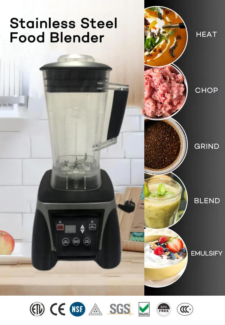 2L/3L Commercial Digital Heavy Duty Blender