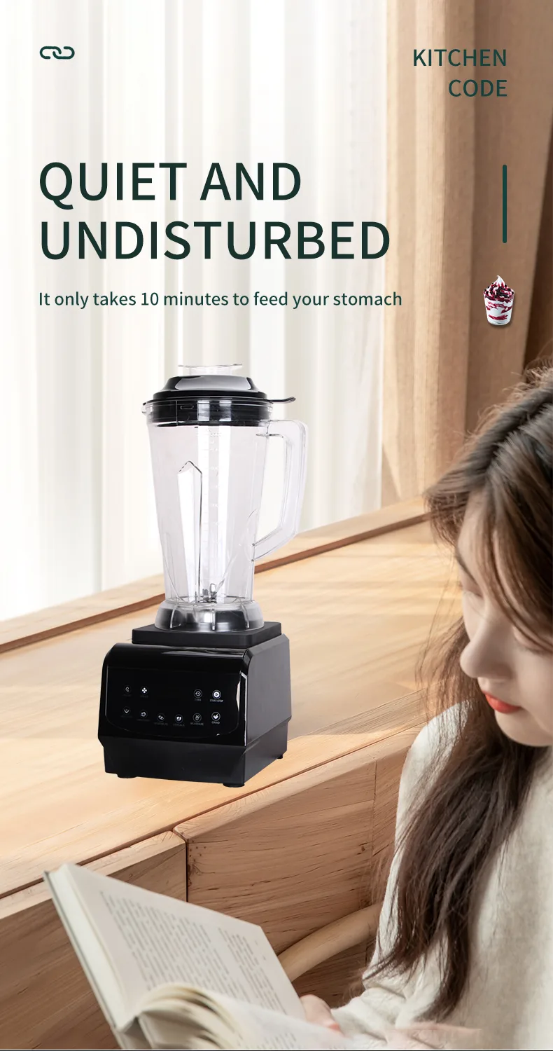 Digital Large Capacity Commercial Heavy Duty Blender