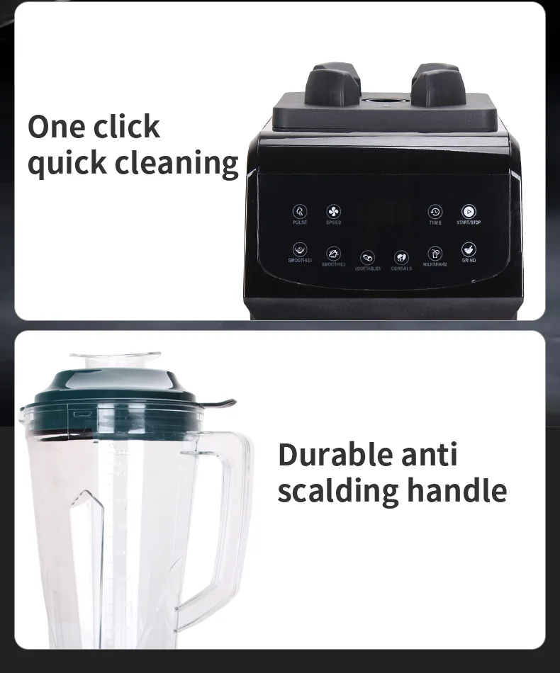 Digital Large Capacity Commercial Heavy Duty Blender