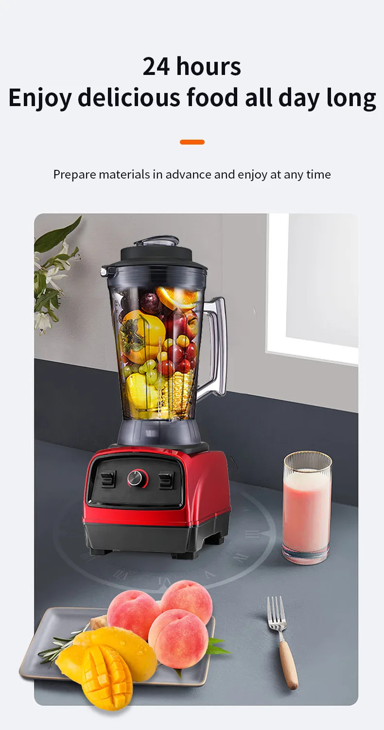 2.5L/4L Large Capacity Commercial Heavy Duty Blender