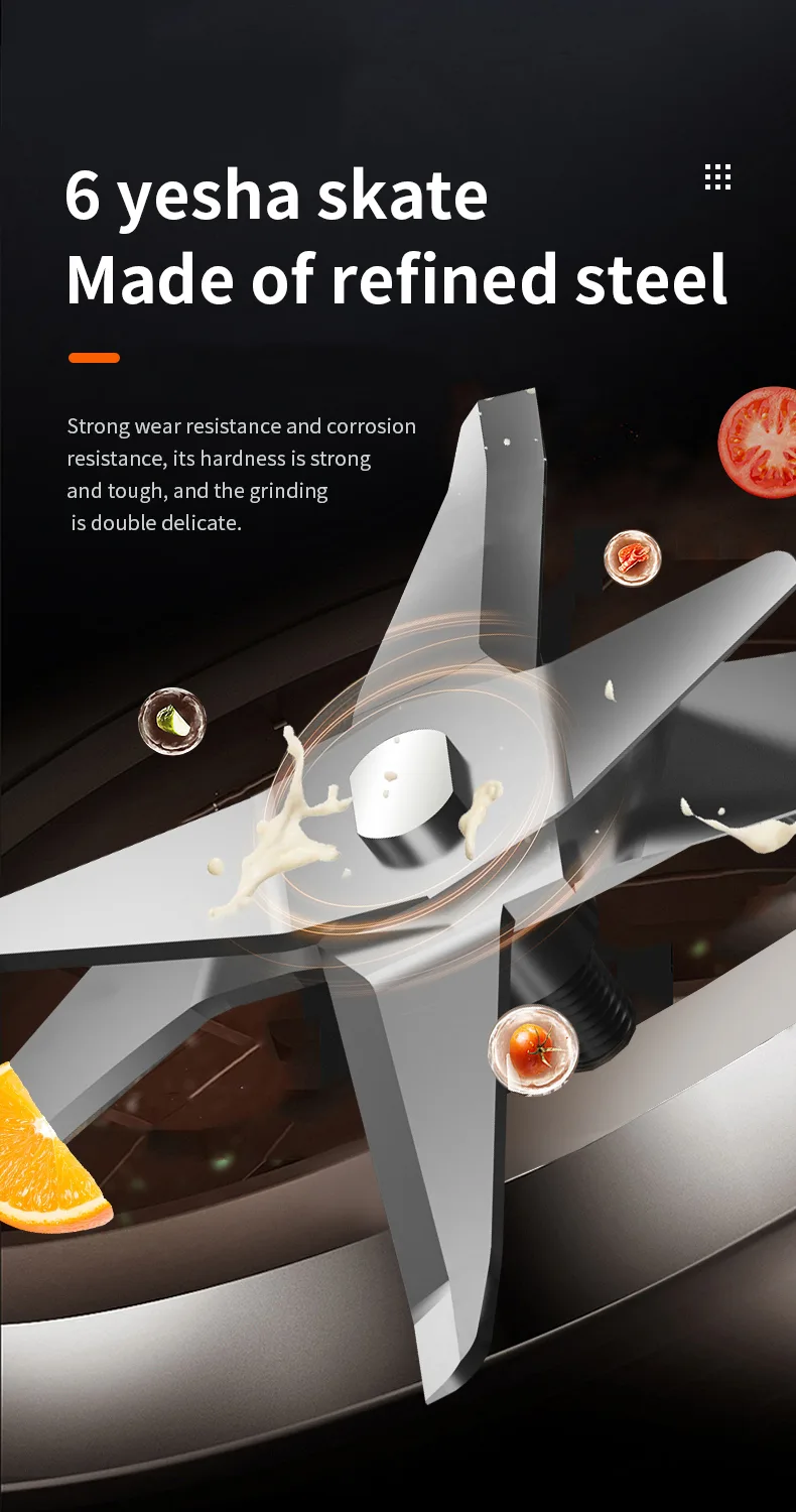 2.5L/4L Large Capacity Commercial Heavy Duty Blender