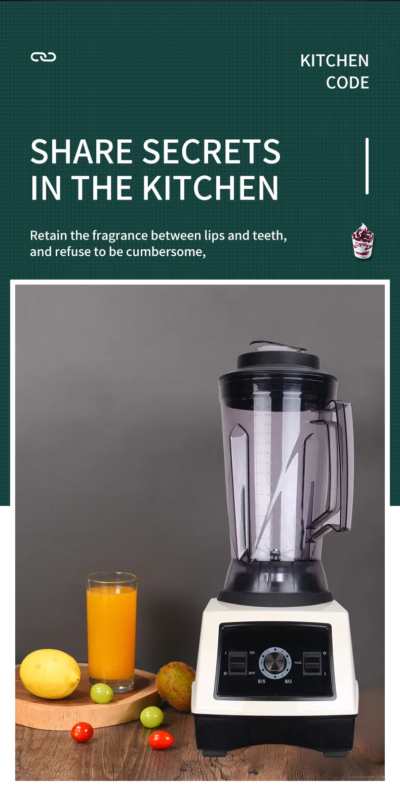 4L/5L Heavy Duty Blender Smoothie Maker Machine