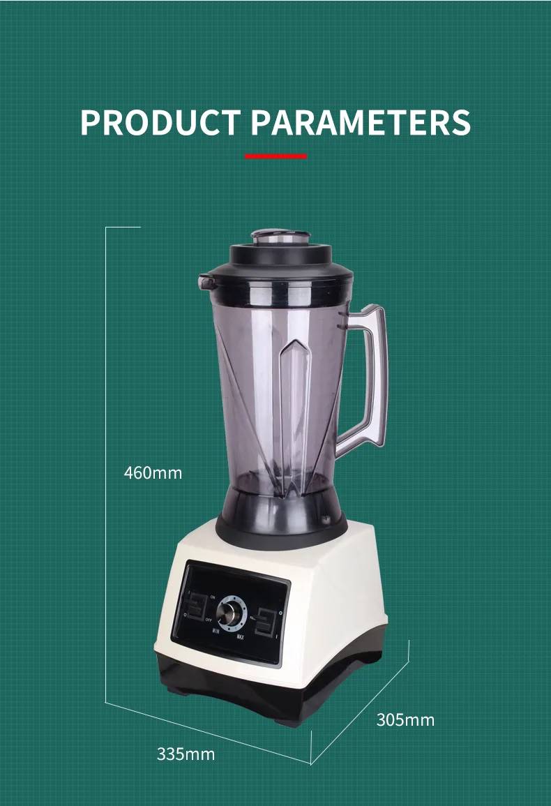 4L/5L Heavy Duty Blender Smoothie Maker Machine