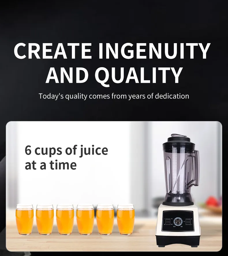 4L/5L Heavy Duty Blender Smoothie Maker Machine