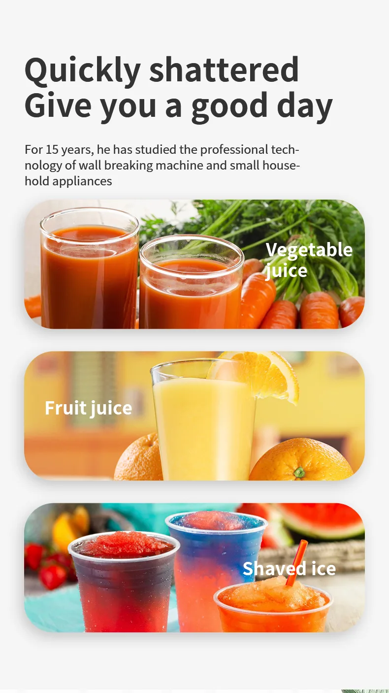 Unbreakable Industrial Commercial Blender For Shop
