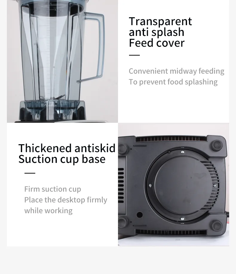 Unbreakable Industrial Commercial Blender For Shop