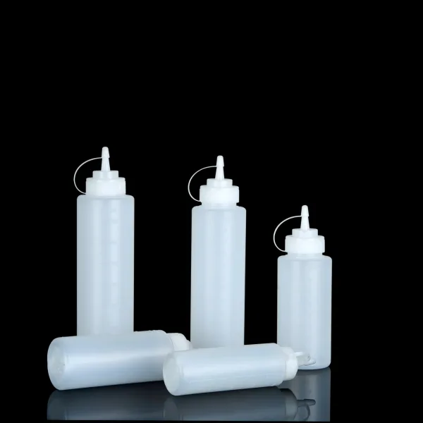 24Ann(600ml) Squeeze Sauce Bottle Single Mouth