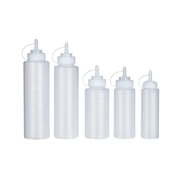 8Ann(250ml) Squeeze Sauce Bottle Single Mouth