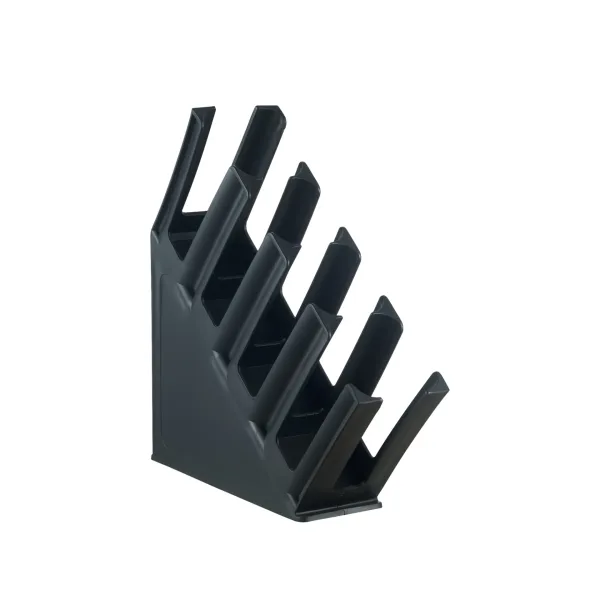 Tilt 4-Compartment Cup Holder Plastic Material